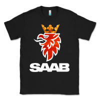 Black saab Classic Tee - artisFamous
