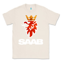 Natural saab Classic Tee - artisFamous