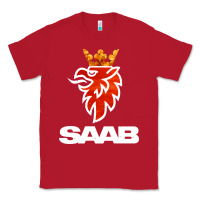 Red saab Classic Tee - artisFamous
