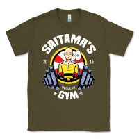 Army Green anime gym Classic Tee - artisFamous