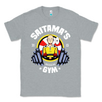 Heather Grey anime gym Classic Tee - artisFamous