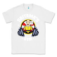 White anime gym Classic Tee - artisFamous