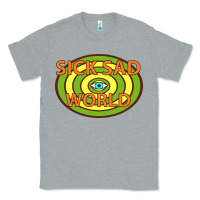 Heather Grey sick sad world Classic Tee - artisFamous