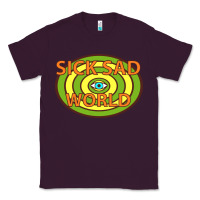 Plum sick sad world Classic Tee - artisFamous
