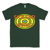 Sports Green sick sad world Classic Tee - artisFamous