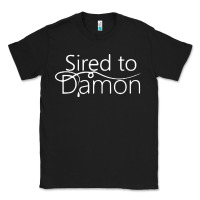 Black sired to damon Classic Tee - artisFamous
