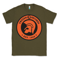 Army Green trojann records est 1968 Classic Tee - artisFamous
