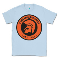 Dusty Blue trojann records est 1968 Classic Tee - artisFamous