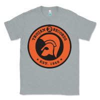 Heather Grey trojann records est 1968 Classic Tee - artisFamous