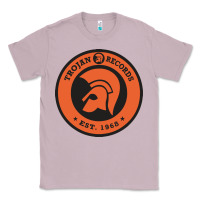 Lilac trojann records est 1968 Classic Tee - artisFamous