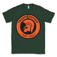 Sports Green trojann records est 1968 Classic Tee - artisFamous