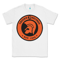 White trojann records est 1968 Classic Tee - artisFamous