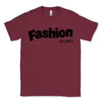 Burgundy fashion records Classic Tee - artisFamous
