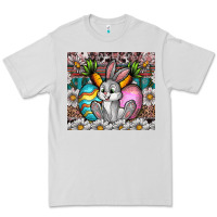 Dove Grey easter Premium Tee - CowhideDigitalArt