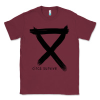 Burgundy circa survive Classic Tee - artisFamous