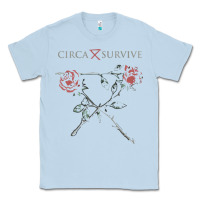 Dusty Blue circa survive Classic Tee - artisFamous