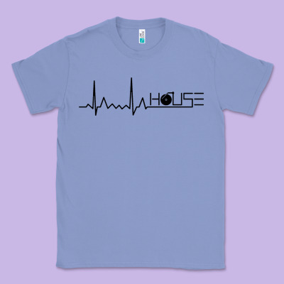 House Music Heartbeat Classic Tee Designed By Artisfamous