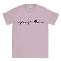 Lilac house music heartbeat Classic Tee - artisFamous