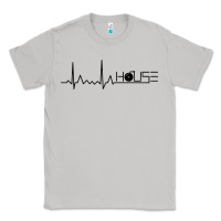 Moon Dust house music heartbeat Classic Tee - artisFamous