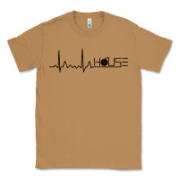 Toasted Coconut house music heartbeat Classic Tee - artisFamous