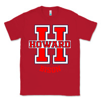 Red howard 1867 university Classic Tee - artisFamous