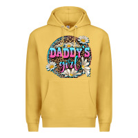 Antique Gold daddy's girl Premium Hoodie - AdoDesignShop