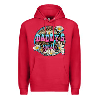 Cardinal daddy's girl Premium Hoodie - AdoDesignShop