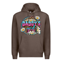 Coffee daddy's girl Premium Hoodie - AdoDesignShop