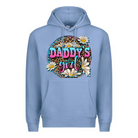 Colony Blue daddy's girl Premium Hoodie - AdoDesignShop