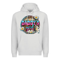 Dove Grey daddy's girl Premium Hoodie - AdoDesignShop