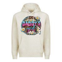 Oatmeal Heather daddy's girl Premium Hoodie - AdoDesignShop
