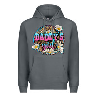 Rock daddy's girl Premium Hoodie - AdoDesignShop