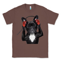 Chestnut french bulldog dj style Classic Tee - artisFamous