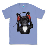 French Bulldog Dj Style Classic Tee | Teevron