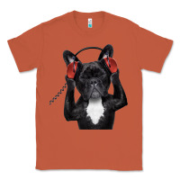 Copper french bulldog dj style Classic Tee - artisFamous