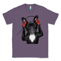 Lavender french bulldog dj style Classic Tee - artisFamous