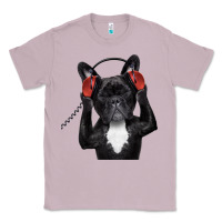 Lilac french bulldog dj style Classic Tee - artisFamous