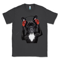 Smoke french bulldog dj style Classic Tee - artisFamous
