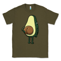 Army Green funny fruit avocado Classic Tee - artisFamous