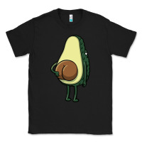 Black funny fruit avocado Classic Tee - artisFamous