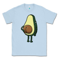 Dusty Blue funny fruit avocado Classic Tee - artisFamous
