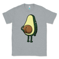 Heather Grey funny fruit avocado Classic Tee - artisFamous
