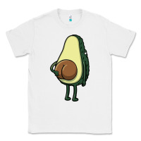 White funny fruit avocado Classic Tee - artisFamous