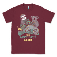 Burgundy the ain't fast club Classic Tee - artisFamous