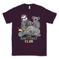 Plum the ain't fast club Classic Tee - artisFamous