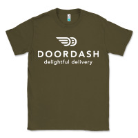 Army Green doordash Classic Tee - artisFamous