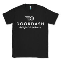 Black doordash Classic Tee - artisFamous