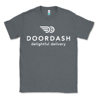 Charcoal Heather doordash Classic Tee - artisFamous