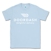 Dusty Blue doordash Classic Tee - artisFamous