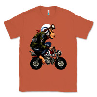 Copper monkey bike cartoon Classic Tee - artisFamous